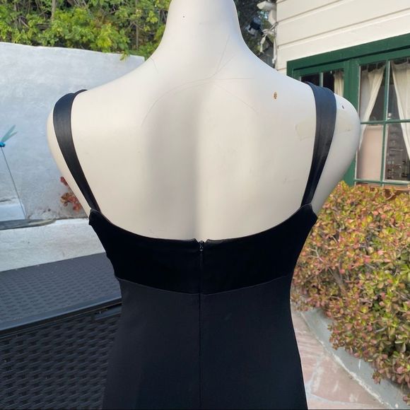 Laundry by Shelli Segal black maxi dress size 2 petite - Picture 8 of 10